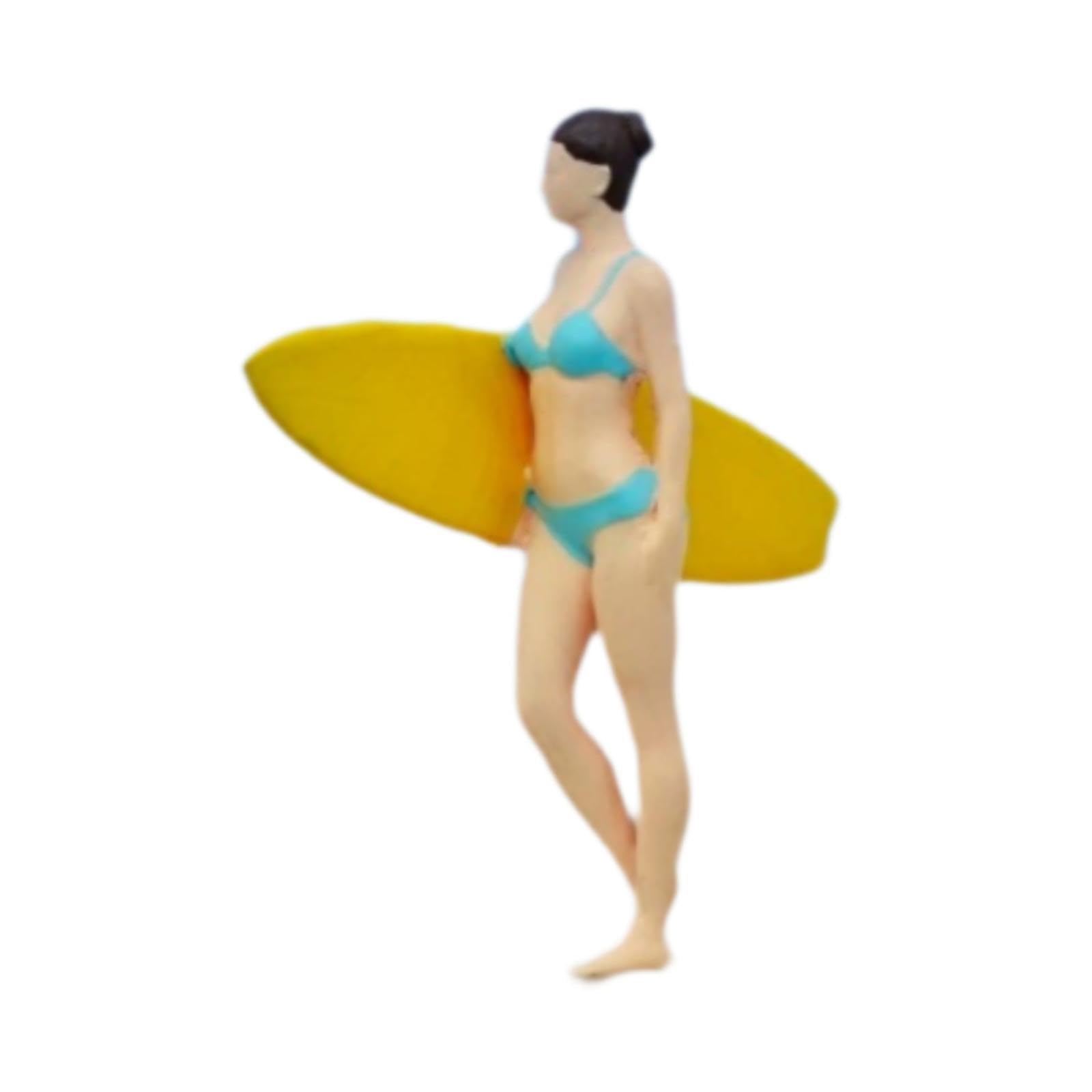 Amazon.co.jp: Hellery 1:64スケール ミニチュア サーフィン